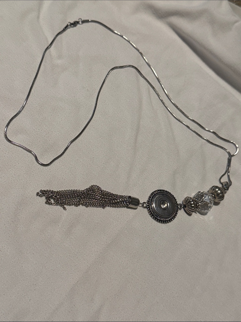 Necklace for Ginger Snaps or other snap jewelry pieces